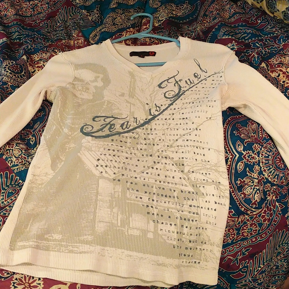 G By Guess long underwear type top. Size M.